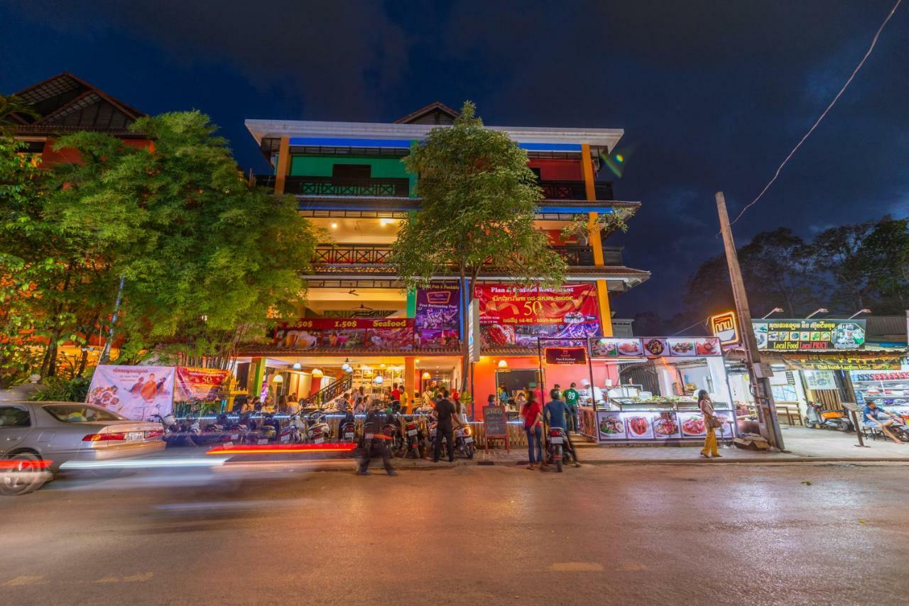 Gz Plan B Hostel Ciudad de Siem Riep Exterior foto